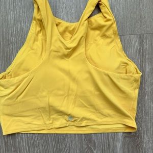 Athleta conscious crop size M - mustard yellow